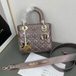 Dior Small Lady Dior Bag Cannage Calfskin - Bag - Image 4