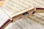 Cartier Tank Louis  Cartier watch, Yellow Gold, Diamonds, Small Model - Image 6