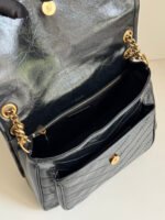Saint Laurent YSL NIKI MEDIUM IN VINTAGE LEATHER Black - Bag - Image 4