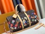 Louis Vuitton x Murakami LV x TM Keepall Bandoulière 45 Monogram Canvas Leather - Image 3