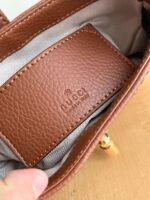 Gucci Jackie 1961 Mini Shoulder Bag GG Denim Blue/Ivory - Bag - Image 9