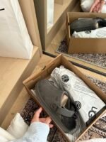 UGG Suede Slippers Grey Color - Shoes - Image 9