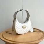Gucci GG Marmont Small shoulder Bag White - Bag - Image 4