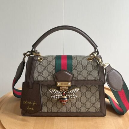 Gucci Queen Margaret Bee Top Handle Bag