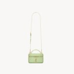 SAINT LAURENT YSL GABY vanity Medium bag in lambskin - MISTY JADE