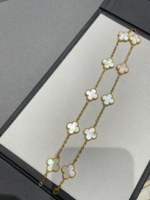 Van Cleef & Arpels Vintage Alhambra necklace, 10 motifs - Image 3