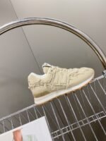 New Balance 574 Miu Miu Denim Colonial Beige Shoes - Image 6