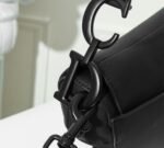 Dior Saddle Black Ultramatte Calfskin Bag - Image 6
