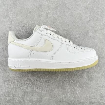 Nike Air Force White Biege - Shoes