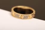 Cartier 18K LOVE PAVE DIAMOND RING - Accessories - Image 6