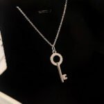 Tiffany Keys Modern Keys Open Round Key Pendant Necklace - Image 6