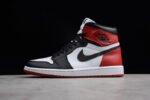 AIR JORDAN 1 High OG Black Toe white/ black-varsity red 555088-125 - Shoes - Image 2