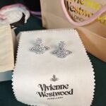 Vivienne Westwood Women's Narcissa Silver Earrings - Platinum/White - Accessories - Image 3
