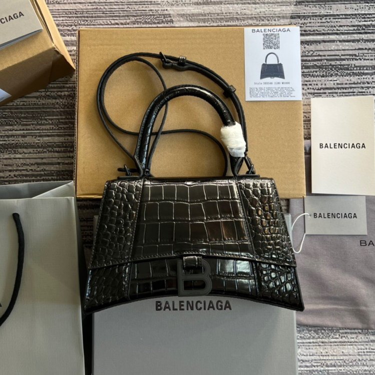 ABB84C3F-4D3D-18F4-A204-C33F7AE13C7B Balenciaga HOURGLASS HANDBAG - Bag - Image 1