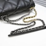 Chanel Calfskin Quilted Large Chanel 19 Flap Black - Bag - Image 7