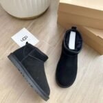 UGG Classic Ultra Mini Boot Black - Shoes - Image 2