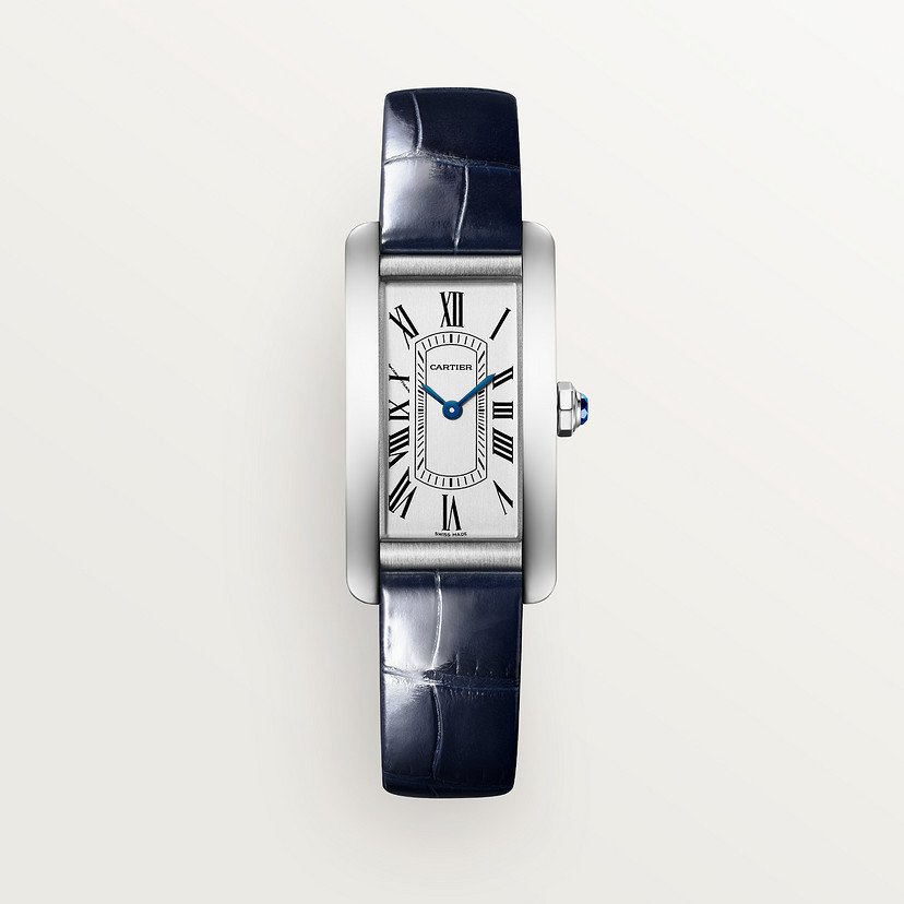 AE5C4C94-69D2-B119-ABE0-BD68CBABBE67 Cartier Tank Américaine Cartier watch, White Gold, Small Model - Image 1