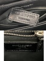 SAINT LAURENT Loulou Toy quilted leather shoulder bag black - Bag - Image 9