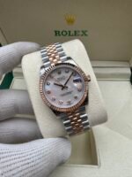Rolex Datejust Rolex watch, Oystersteel, Rose Gold,Classic Size - Image 4