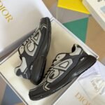 Dior B30 Dad Sneakers Black and Grey - Shoes - Image 3