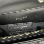 SAINT LAURENT Loulou medium quilted leather shoulder bag black - Bag - Image 12