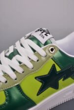 A BATHING APE® Bape Sta Low M1 'Color Camo Combo - Olive Drab' - Shoes - Image 5