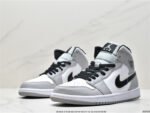 Jordan 1 Mid Light Smoke Grey - Shoes - Image 3
