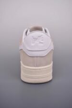 A BATHING APE® Bape Sta LOW 'SUEDE HEEL - WHITE - Shoes - Image 7