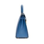 Hermes Kelly Bleu Agate Epsom Kelly Sellier Gold Hardware - Image 5