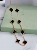 Van Cleef & Arpels Vintage Alhambra necklace, 10 motifs - Image 4