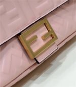 Fendi Embossed Baguette Bag - Image 8