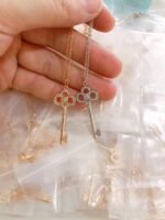 Tiffany Keys Mini Crown Key Pendant Necklace - Image 2