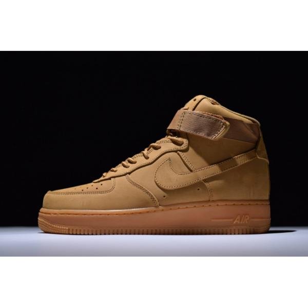BB437A53-56FB-9A80-5A16-D29E0FCB7726 Nike AIR FORCE 1 HIGH 07 LV8 FLAX - Shoes - Image 1
