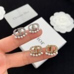 CD Dior Letter Earring - Accessories - Image 4