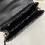 SAINT LAURENT Loulou Toy quilted leather shoulder bag black - Bag - Image 6