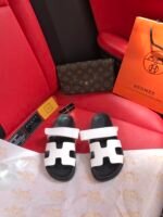 Hermes Chypre Sandal Leather Sandals Slippers - Shoes - Image 2