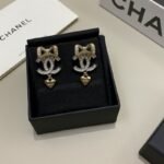 Chanel Pendant Earrings - Image 3