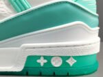 Louis Vuitton Trainer White Green - Shoes - Image 3