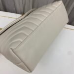 SAINT LAURENT Loulou medium quilted leather shoulder bag white - Bag - Image 4