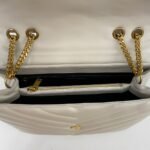 SAINT LAURENT Loulou medium quilted leather shoulder bag white - Bag - Image 6