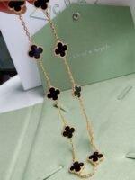 Van Cleef & Arpels Vintage Alhambra necklace, 10 motifs - Image 5