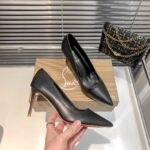 Christian Louboutin Kate Nappa Leather Black-Shoes - Image 3