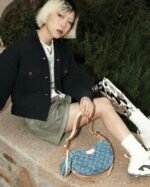 Louis Vuitton New LV Remix Croissant Denim MM Bag - Image 22