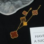 Van Cleef & Arpels Vintage Alhambra Bracelet, 5 motifs - Image 2