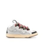 Lanvin LEATHER CURB SNEAKERS - Shoes
