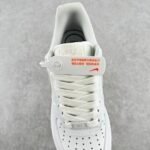 Nike Air Force White Biege - Shoes - Image 4