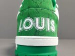 Louis Vuitton Trainer Green White - Shoes - Image 3