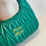 Miu Miu Wander matelassé nappa leather hobo bag handbag - Bag - Image 8