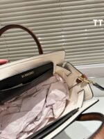 BURBERRY Calfskin Vintage Check Triple Stud Mini Belt Bag Archive Beige - Bag - Image 9