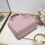 Dior Small Lady Dior Bag Purple Ultramatte Calfskin - Bag - Image 4